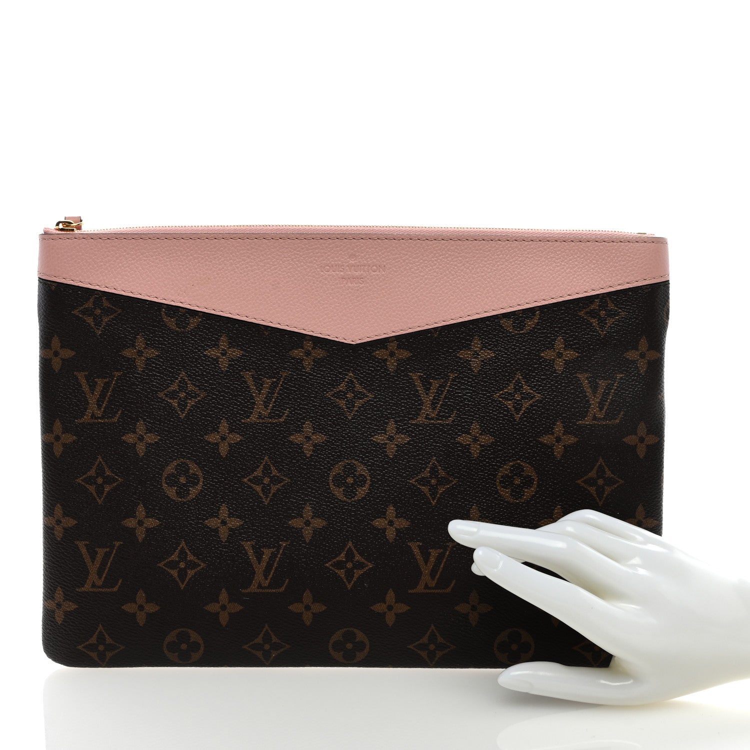 Louis Vuitton Monogram Daily Pouch Rose Poudre 2 of 6