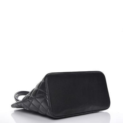 Chanel Caviar Quilted Medallion Tote Black 4 of 8