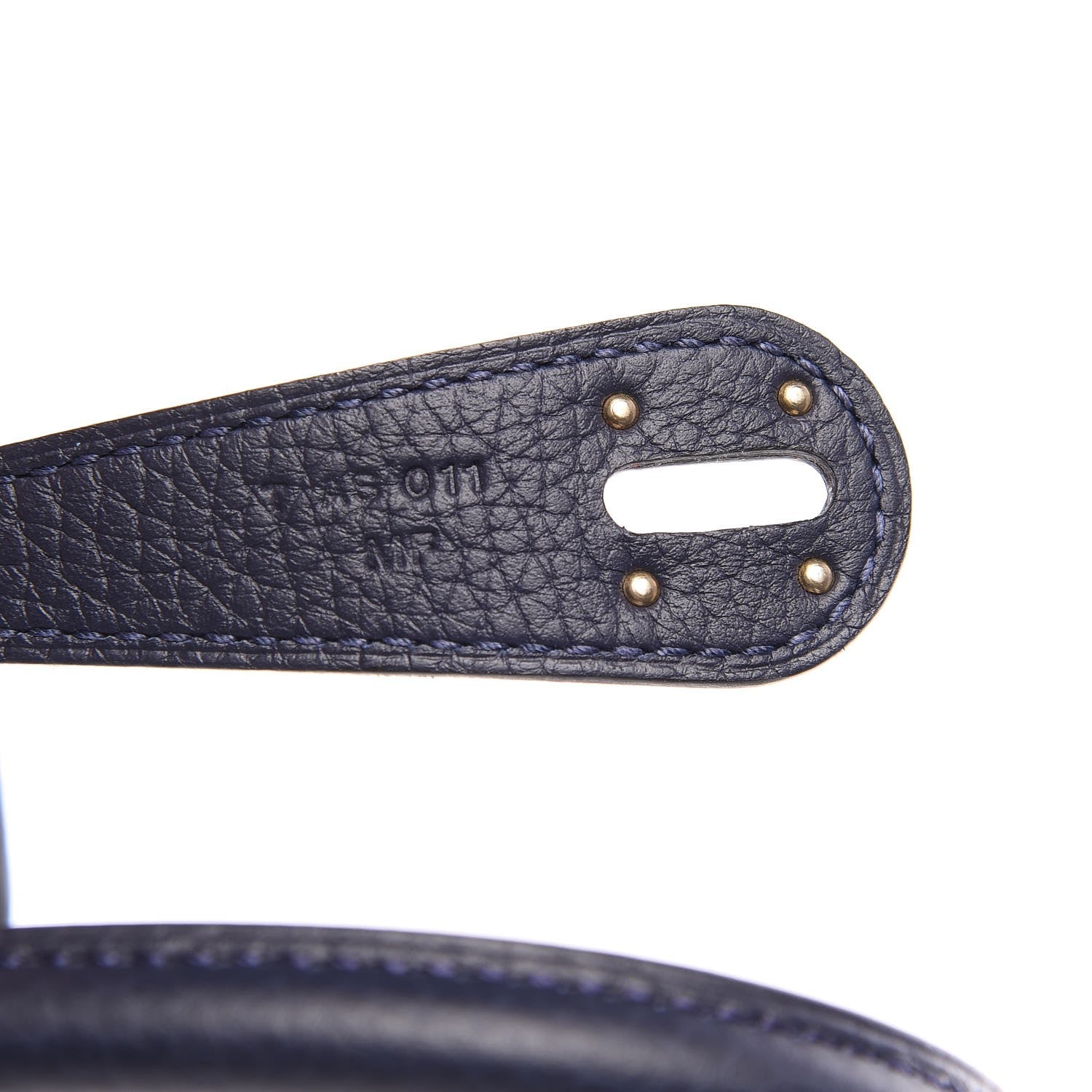 Hermes Taurillon Clemence Lindy 26 Bleu Nuit 6 of 8