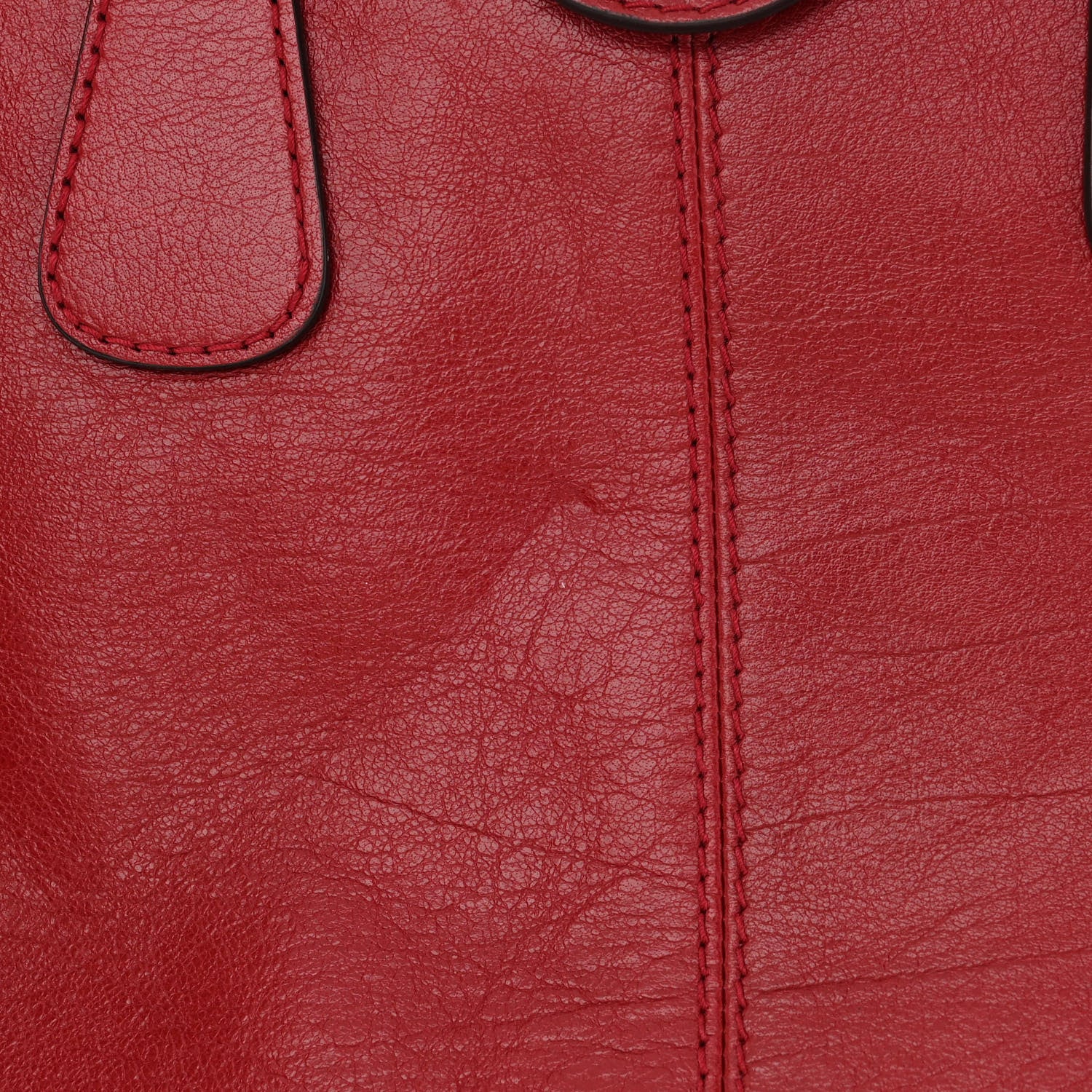 Gucci Calfskin Large Re(Belle) Top Handle Bag Red 8 of 10