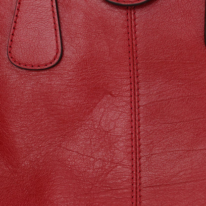Gucci Calfskin Large Re(Belle) Top Handle Bag Red 8 of 10