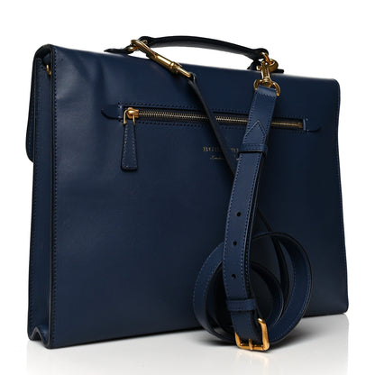 Burberry Trench Calfskin DK88 Portfolio Case Blue 2 of 15