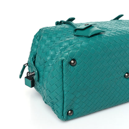 Bottega Veneta Nappa Intrecciato Boston Lagoon 8 of 10