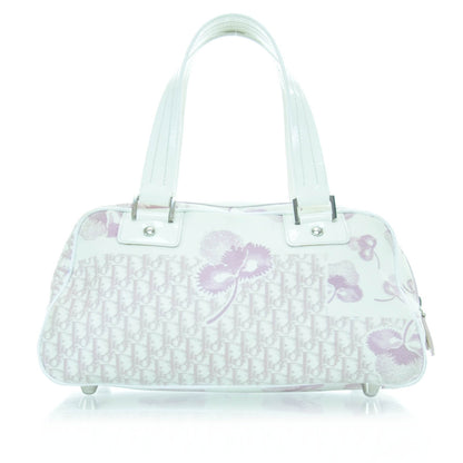 Christian Dior Canvas Monogram Floral Bowler Pink 3 of 11