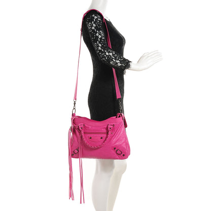 Balenciaga Agneau Classic Hardware Town Cyclamen Fucsia 2 of 15