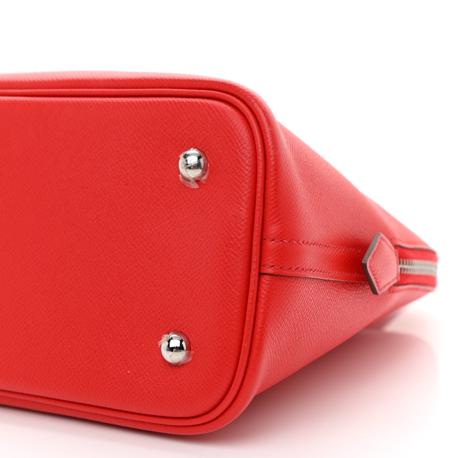 Hermes Epsom Tressage 1923 Bolide 30 Rouge De Coeur Bleu Du Nord 9 of 10