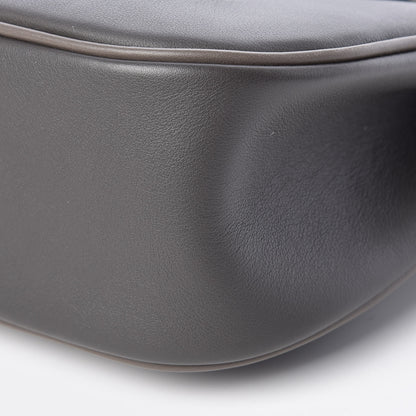 Hermes Veau Swift Perforated Sac Berline 28 Graphite Etoupe 12 of 12