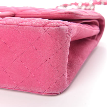 Chanel Iridescent Caviar Jumbo Double Flap Pink 14 of 16