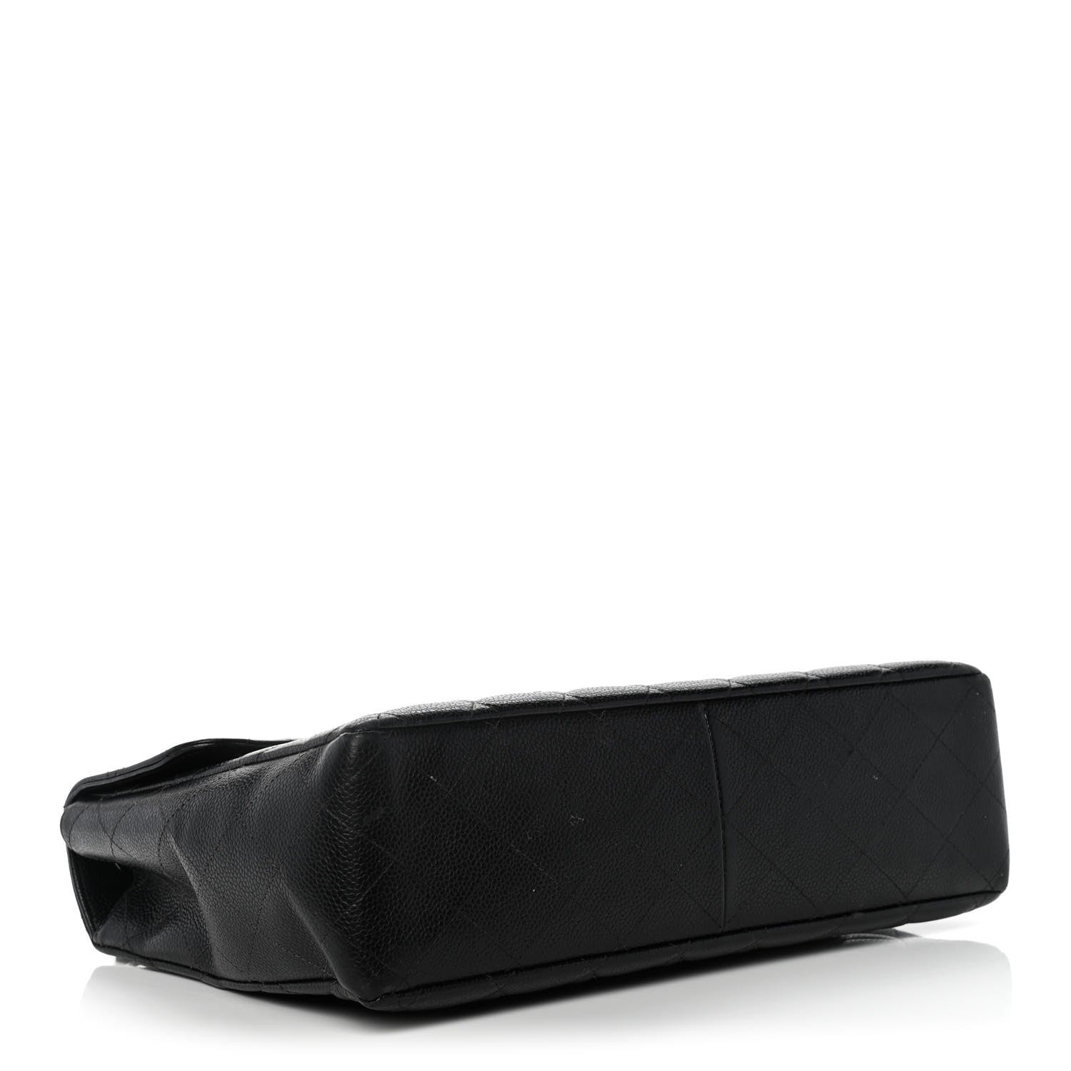 Chanel Caviar Quilted Jumbo Single Flap Black 4 of 10