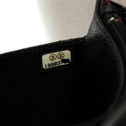 Chanel Caviar Quilted Wallet On Chain WOC Black 8 of 8