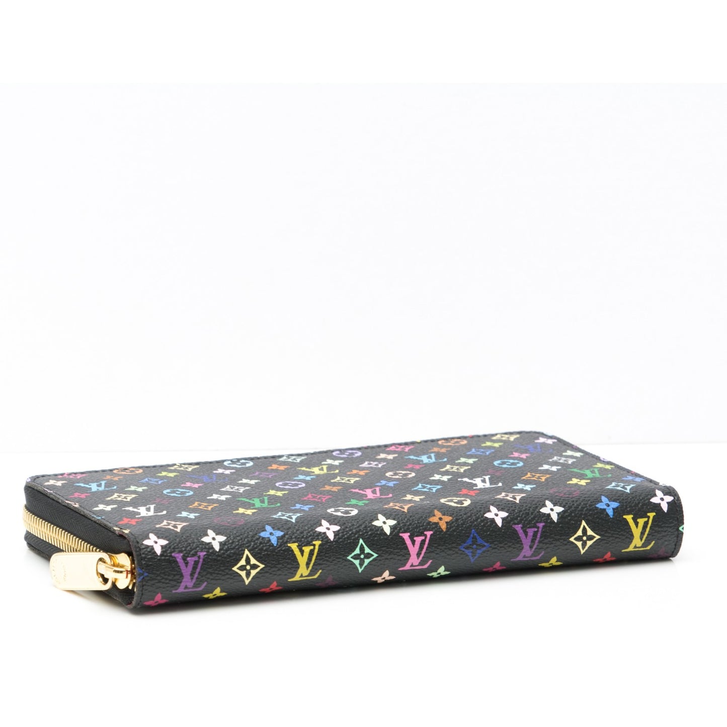 Monogram Multicolor Zippy Wallet Black Grenade