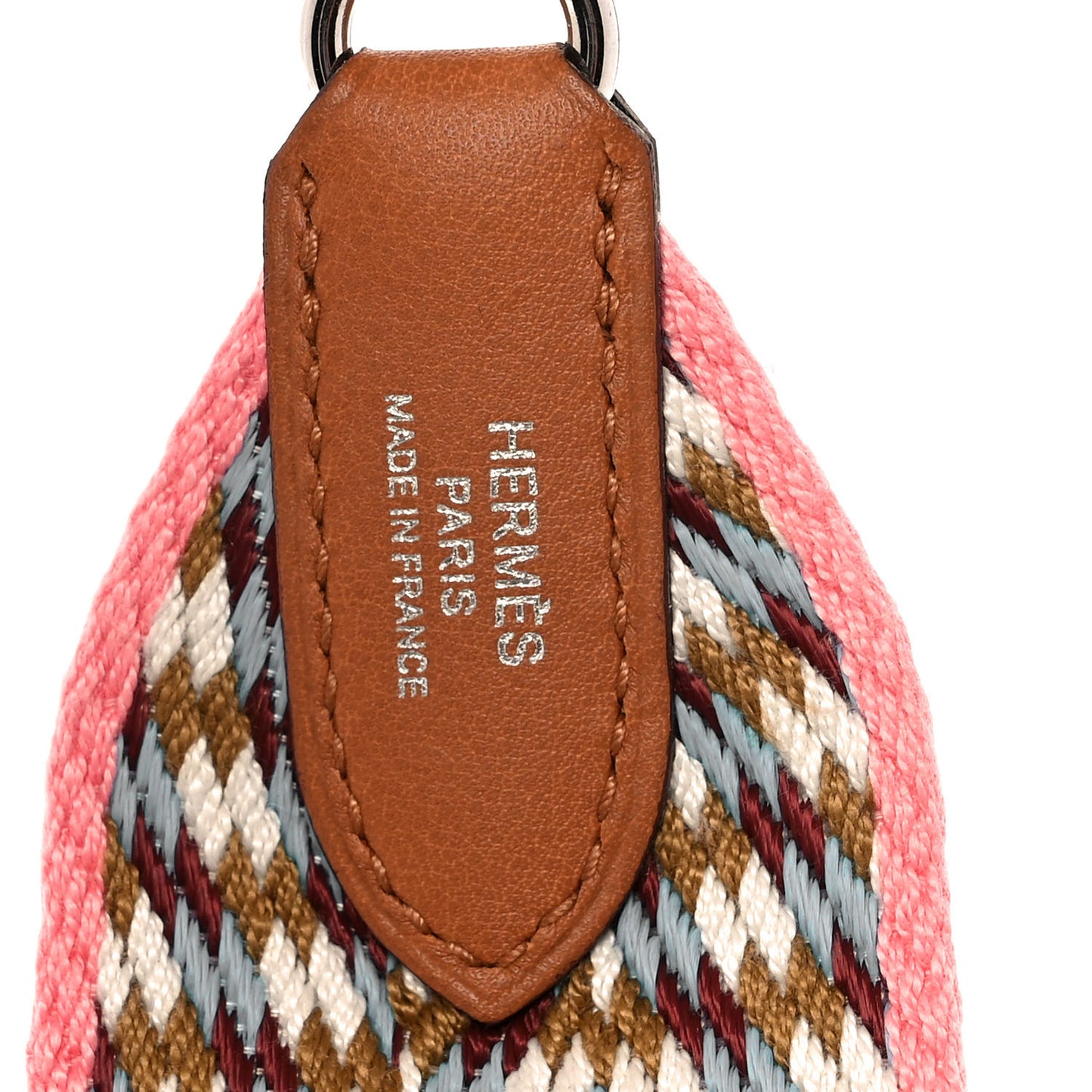 Toile Swift 50mm Sangle ZigZag Shoulder Strap Rose d'Ete White Gold