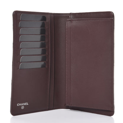 Chanel Aged Calfskin Quilted Reissue 2.55 Yen Wallet Black 5 of 9