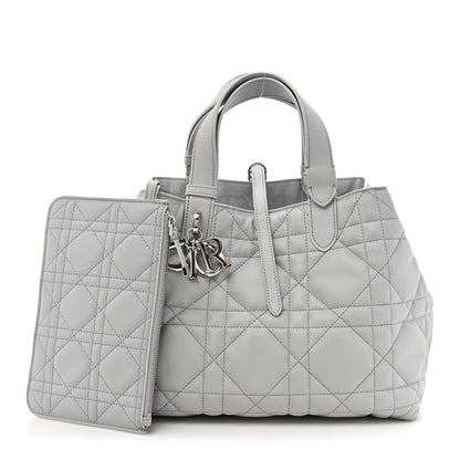 Christian Dior Calfskin Macrocannage Medium Toujours Grey 3 of 11