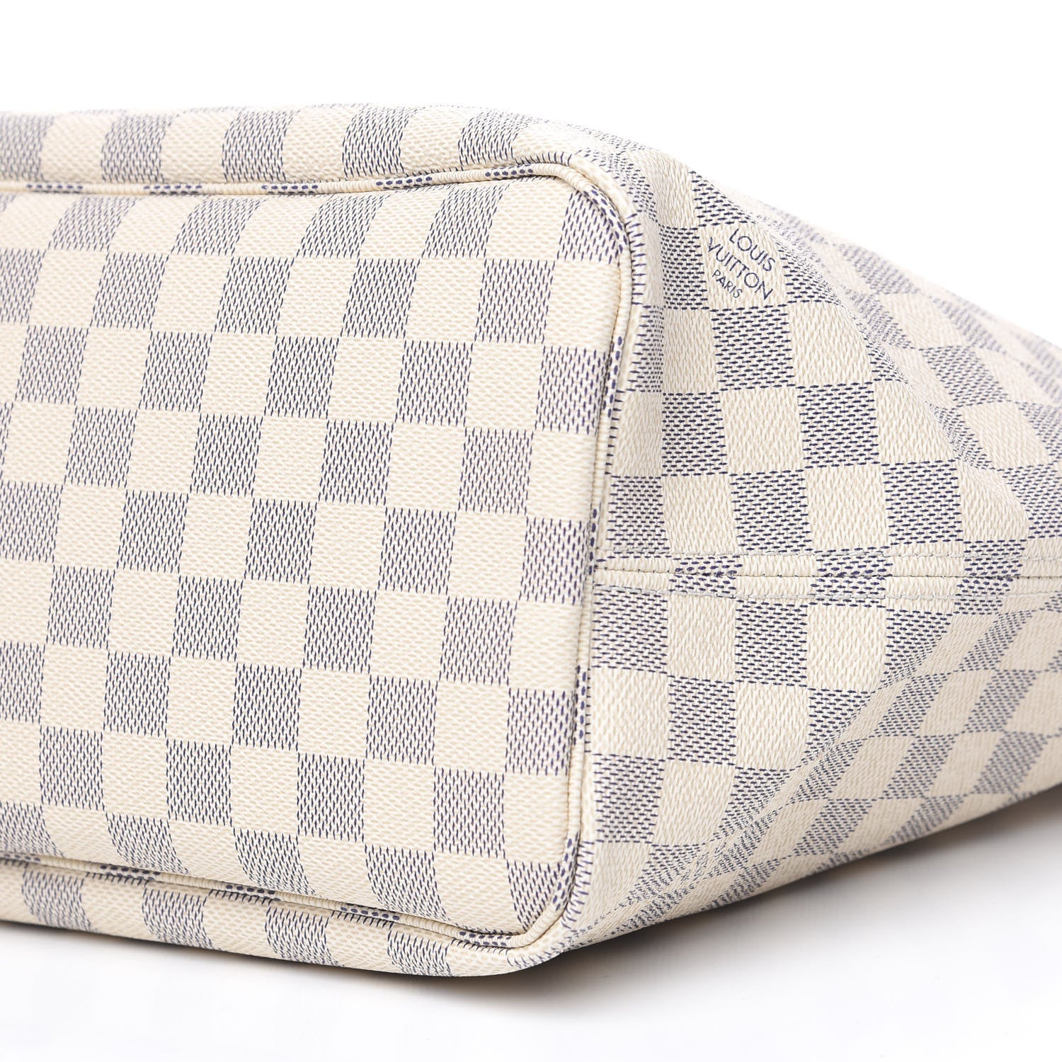 Louis Vuitton Damier Azur Neo Neverfull MM Rose Ballerine 8 of 8