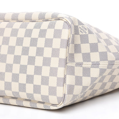Louis Vuitton Damier Azur Neo Neverfull MM Rose Ballerine 8 of 8