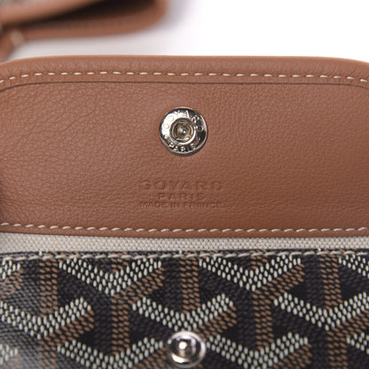 Goyard Goyardine Reversible Mini Anjou Black Gold 10 of 17