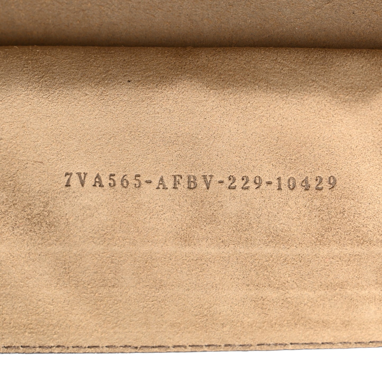 Recycled Fabric Jacquard Vitello King FF 1974 Baguette Soft Trunk Phone Pouch Tobacco Moro Sand