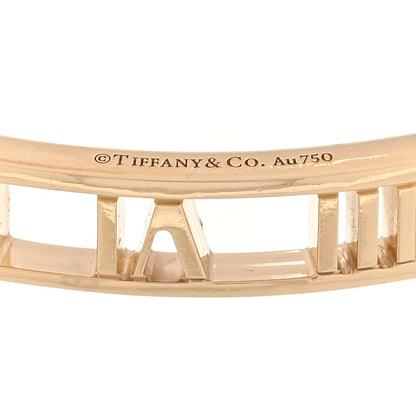 Tiffany 18K Yellow Gold Atlas Open Bangle Bracelet 3 of 3