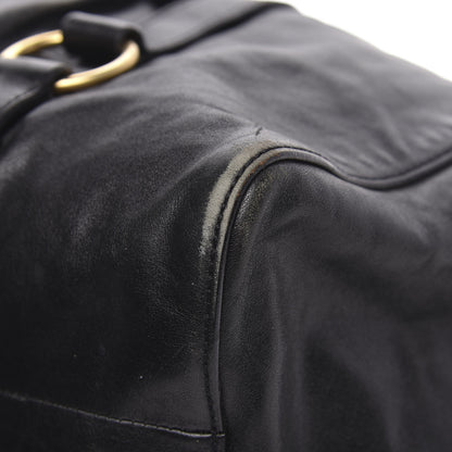 Miu Miu Vitello Lux Gathered Tote Black 11 of 17