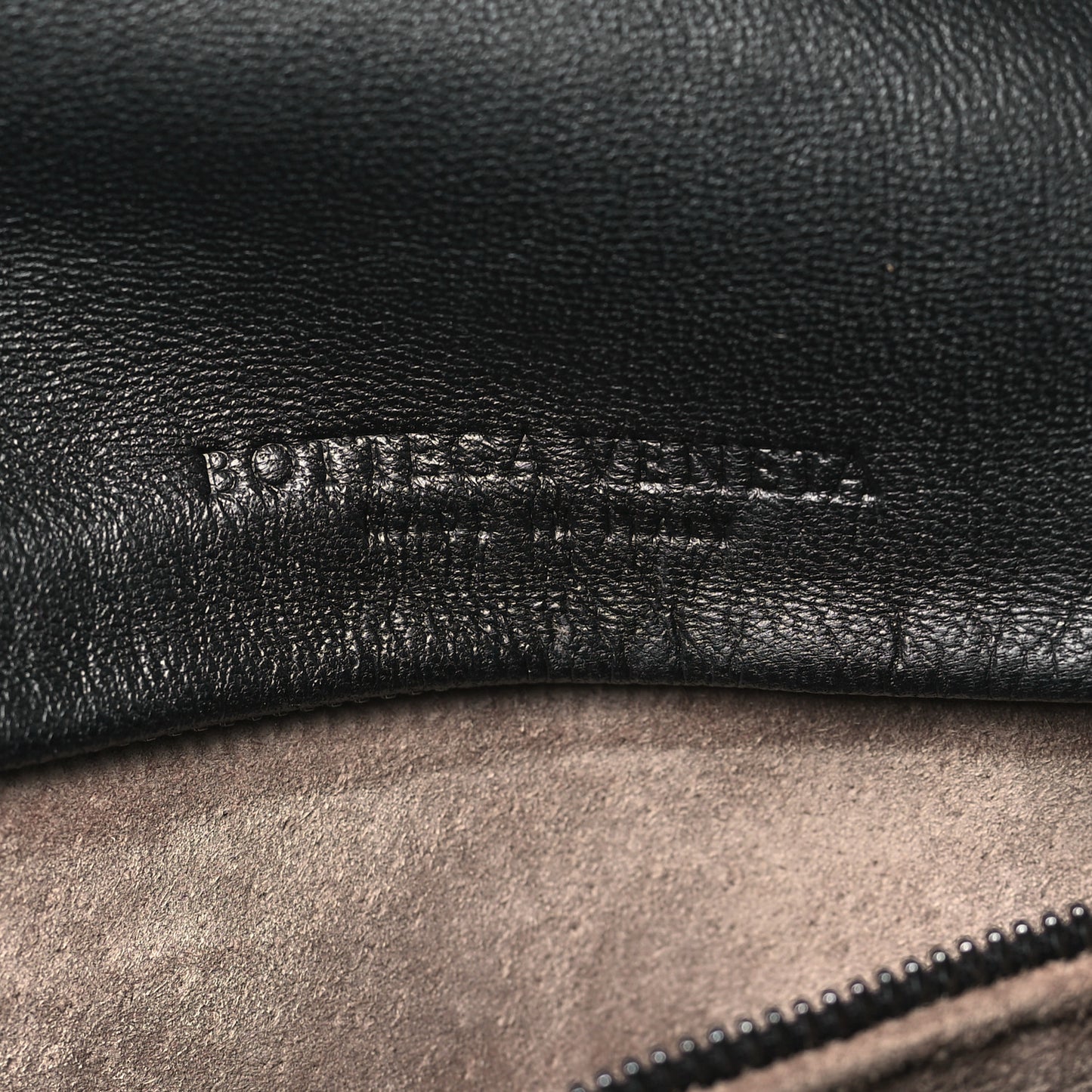 Nappa Intrecciato Messenger Bag Black