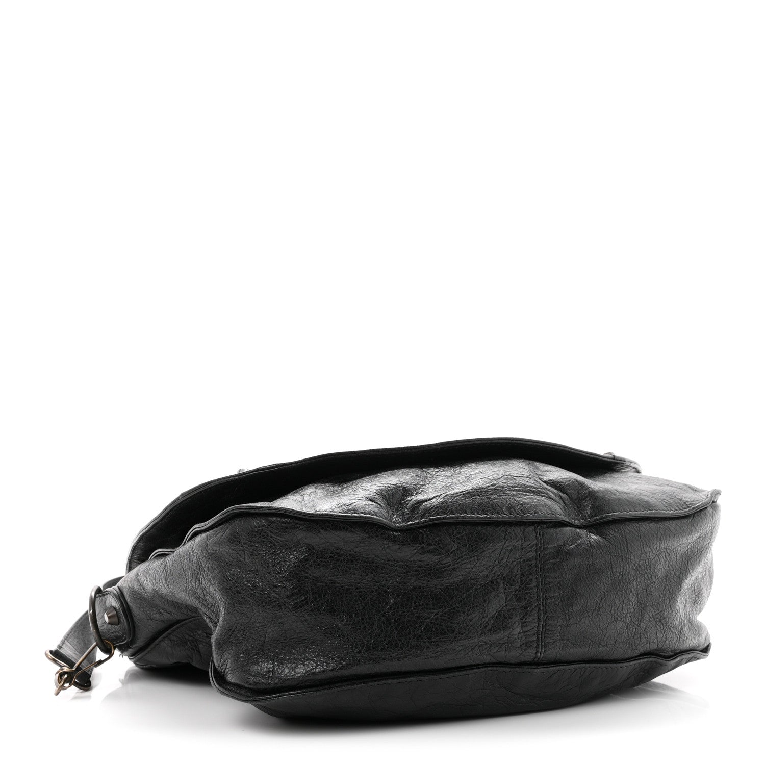 Balenciaga Agneau Classic Hardware Neo Folk Messenger Black 4 of 11