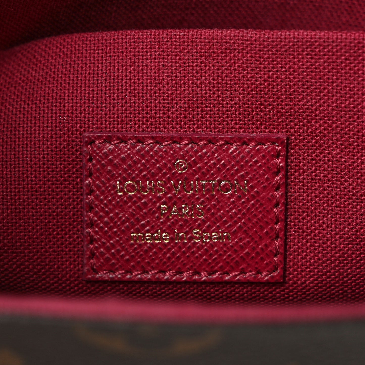 Monogram Pochette Felicie Chain Wallet Fuchsia
