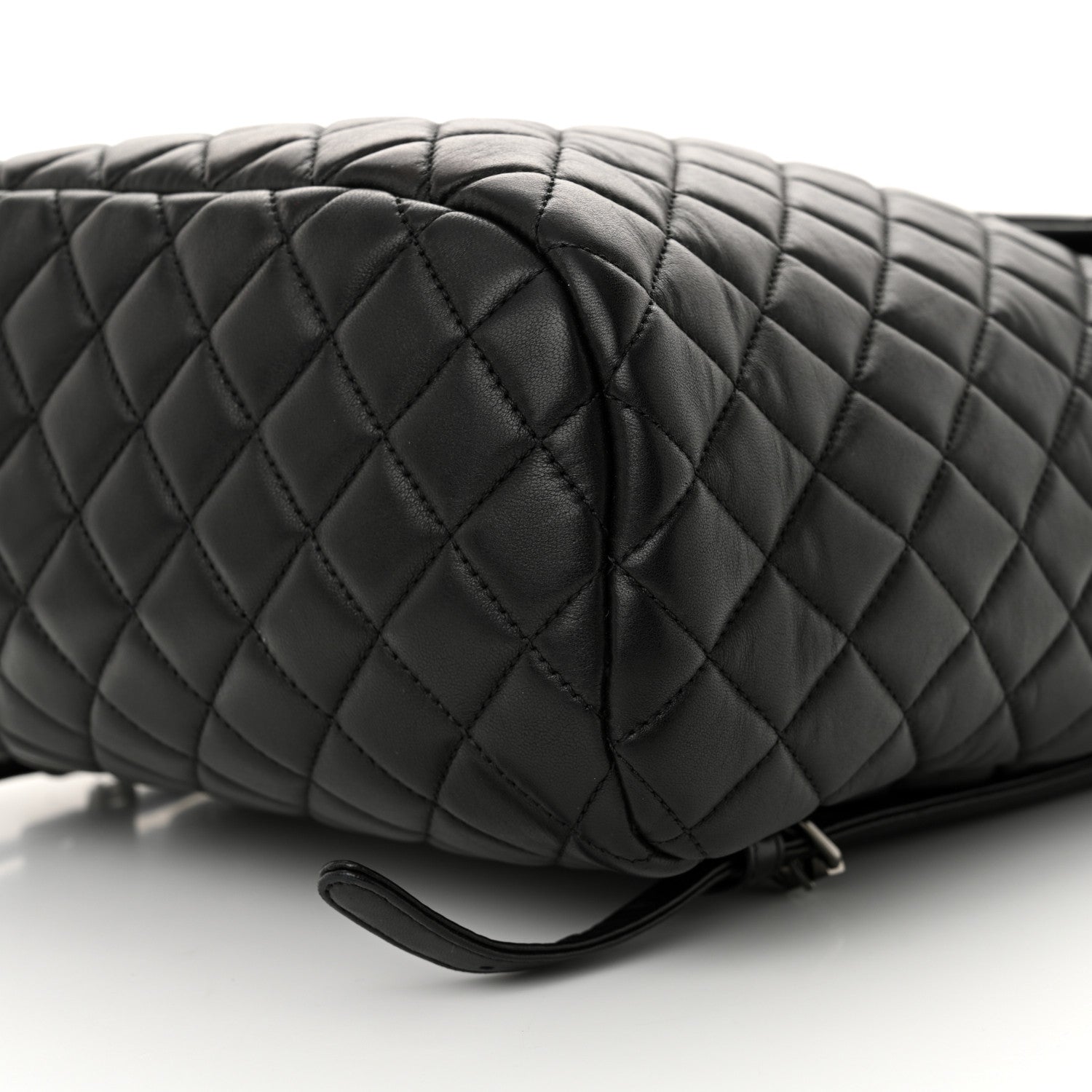 Chanel Lambskin Quilted Large Urban Spirit Backpack Black 10 of 12