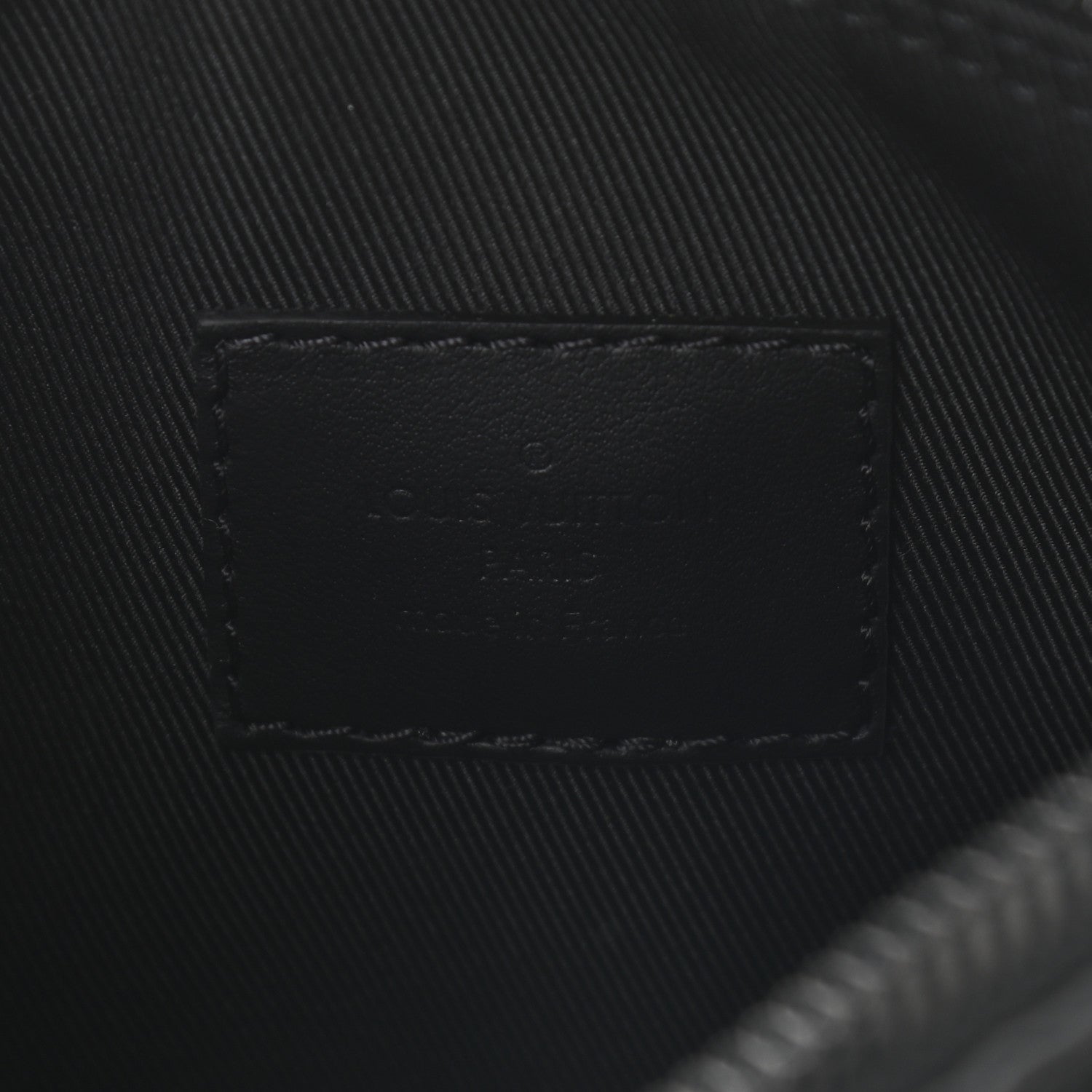 Louis Vuitton Monogram Seal Keepall XS Black 6 of 8