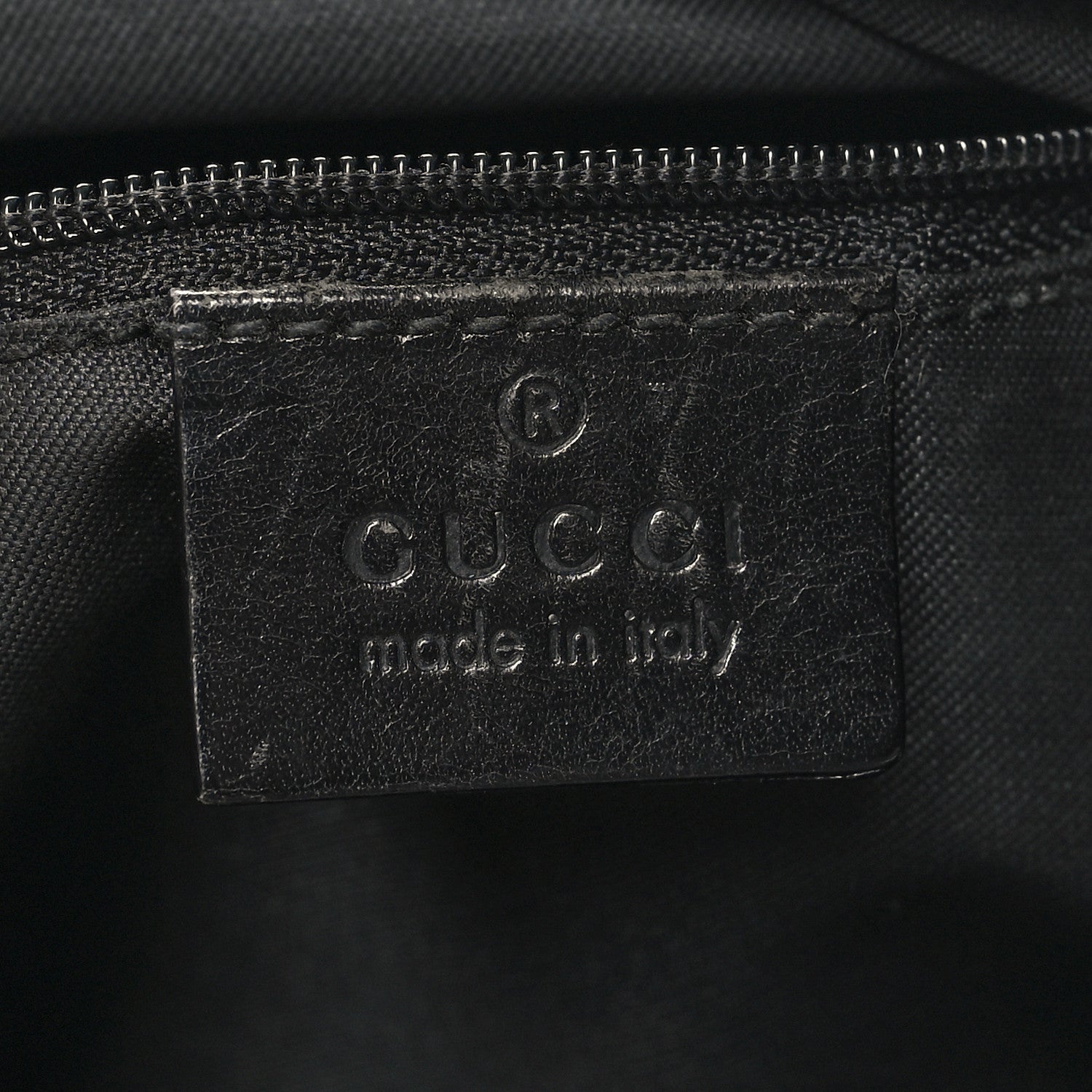 Gucci Nylon Monogram Small Hobo Black 6 of 10