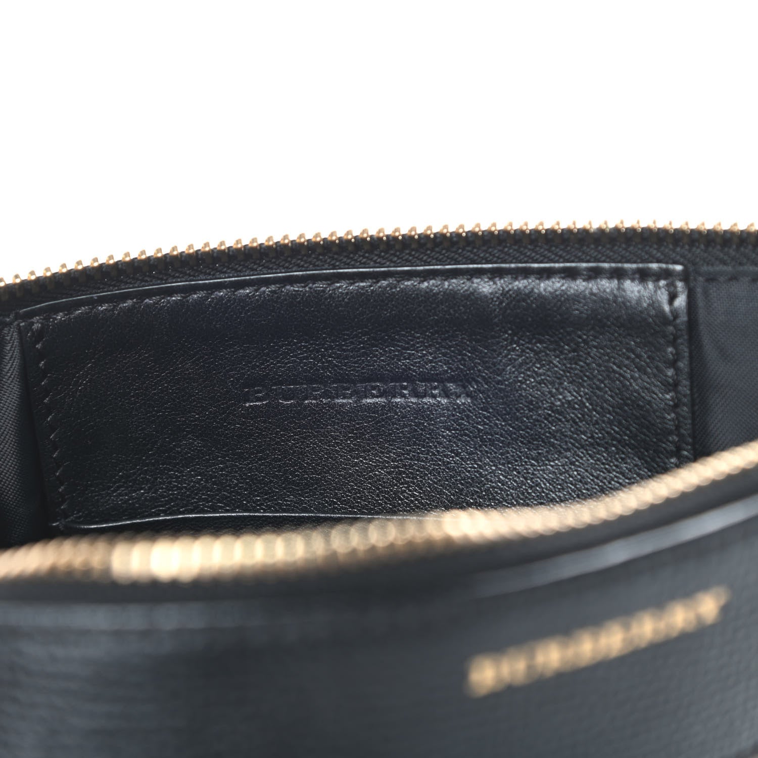 Burberry House Check Derby Peyton Crossbody Clutch Bag Black 6 of 14