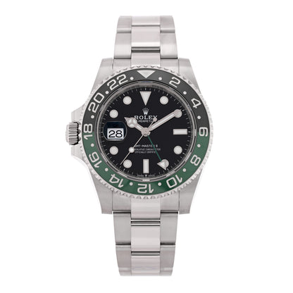Rolex Stainless Steel 40mm Oyster Perpetual Date GMT Master Ⅱ Sprite Watch 126720VTNR 1 of 5