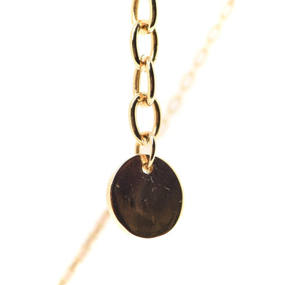 Christian Dior Crystal Diorable Giraffe Logo Necklace Gold 8 of 8