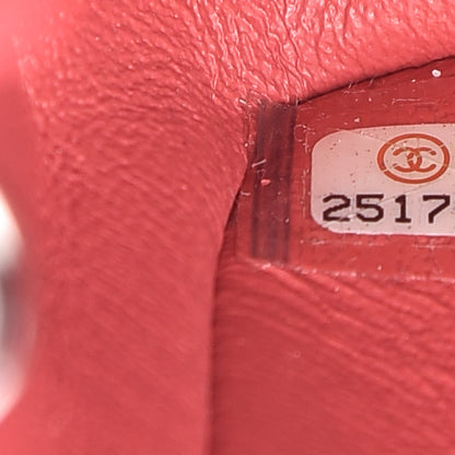Chanel Caviar Quilted Mini Rectangular Flap Light Red 10 of 11