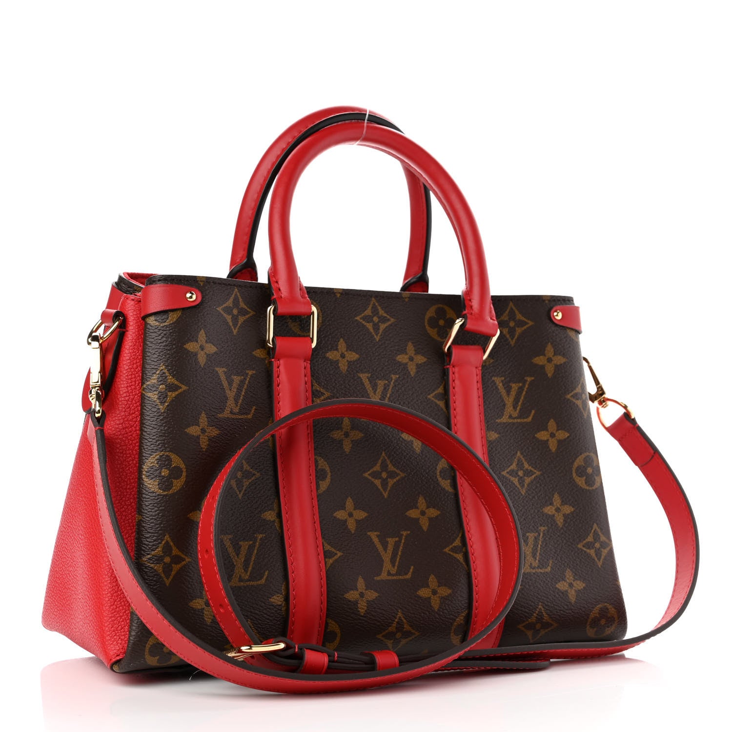 Louis Vuitton Monogram Soufflot BB Cherry 3 of 10