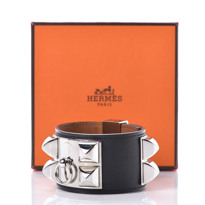 Hermes Chamonix Collier De Chien CDC Bracelet S Black 9 of 9