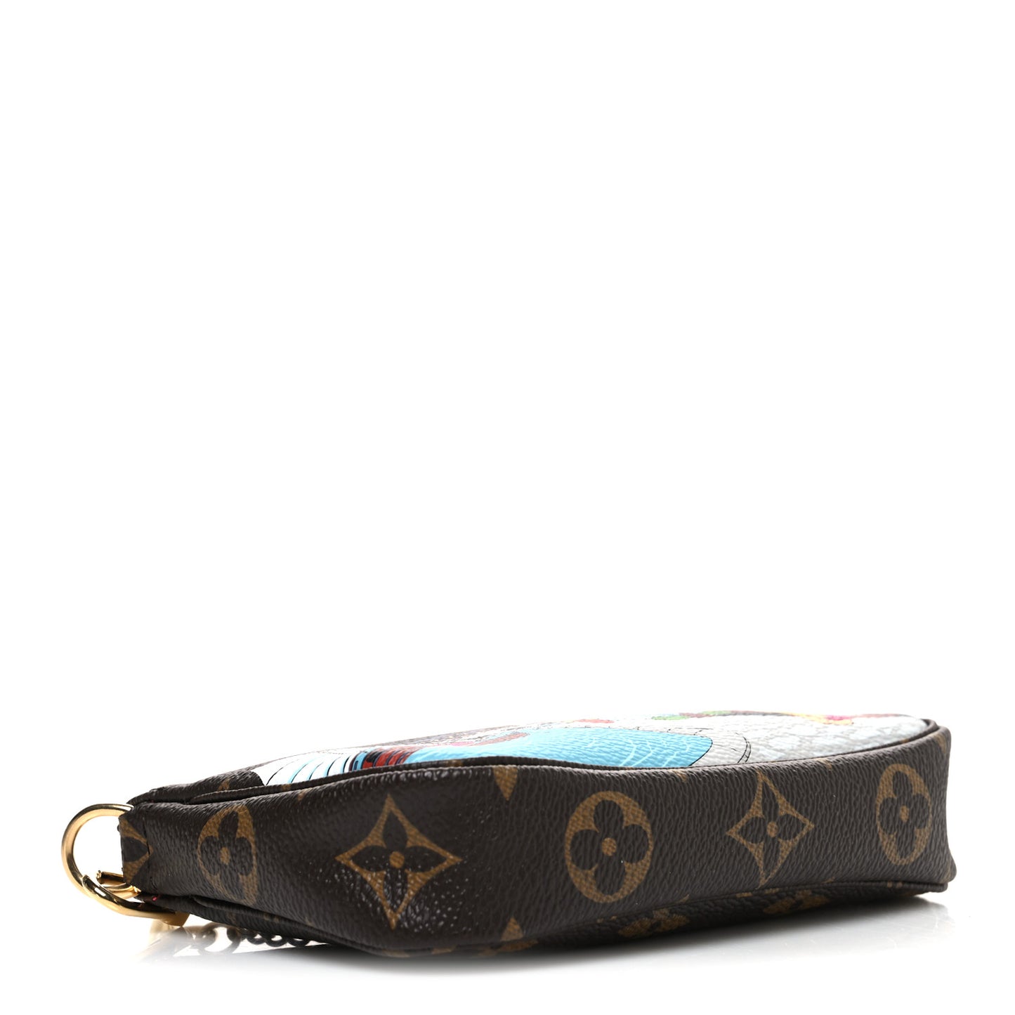 Monogram 2022 Christmas Animation Mini Pochette Accessories Red