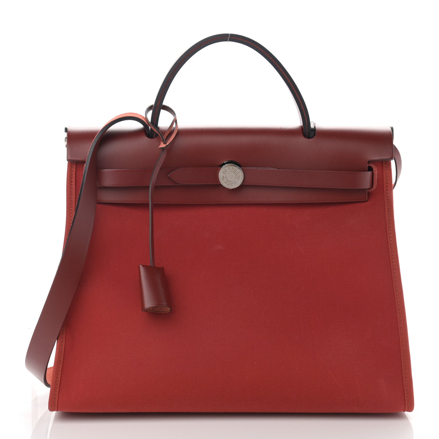 Vache Hunter Toile Herbag Zip 31 PM Rouge Grenat Rouge H