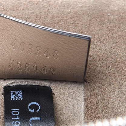 Gucci GG Supreme Monogram Medium Dionysus Shoulder Bag Taupe 7 of 13