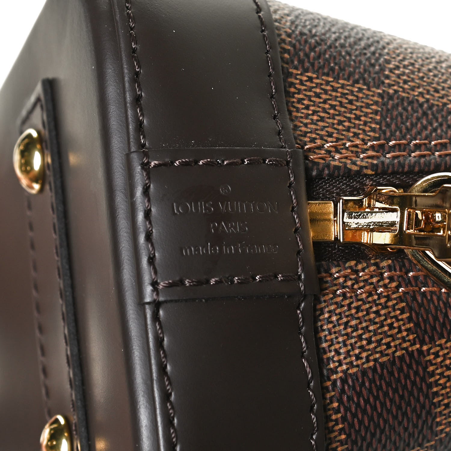 Louis Vuitton Damier Ebene Alma BB 7 of 12