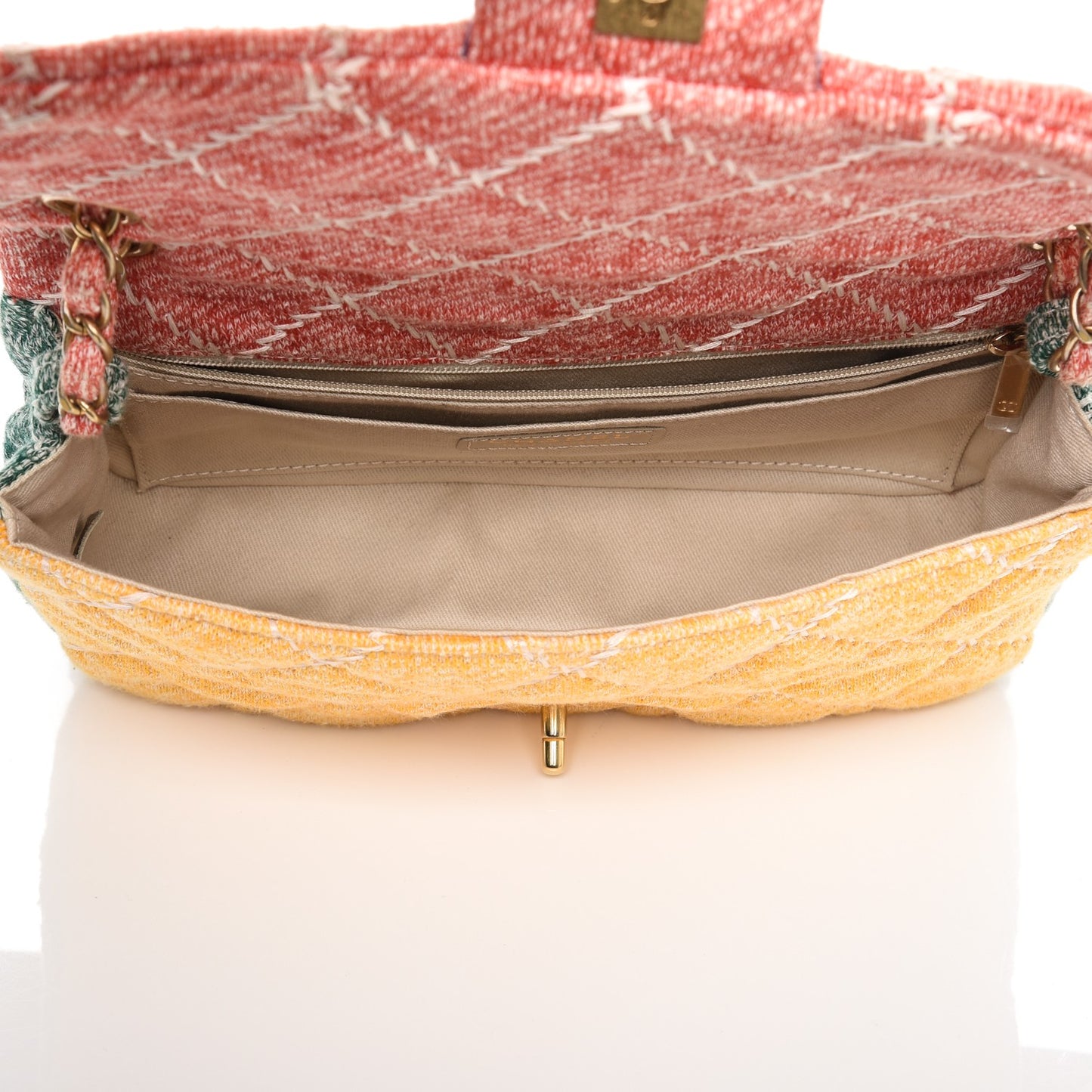 Jersey Quilted Medium Fabrics and Co Flap Multicolor