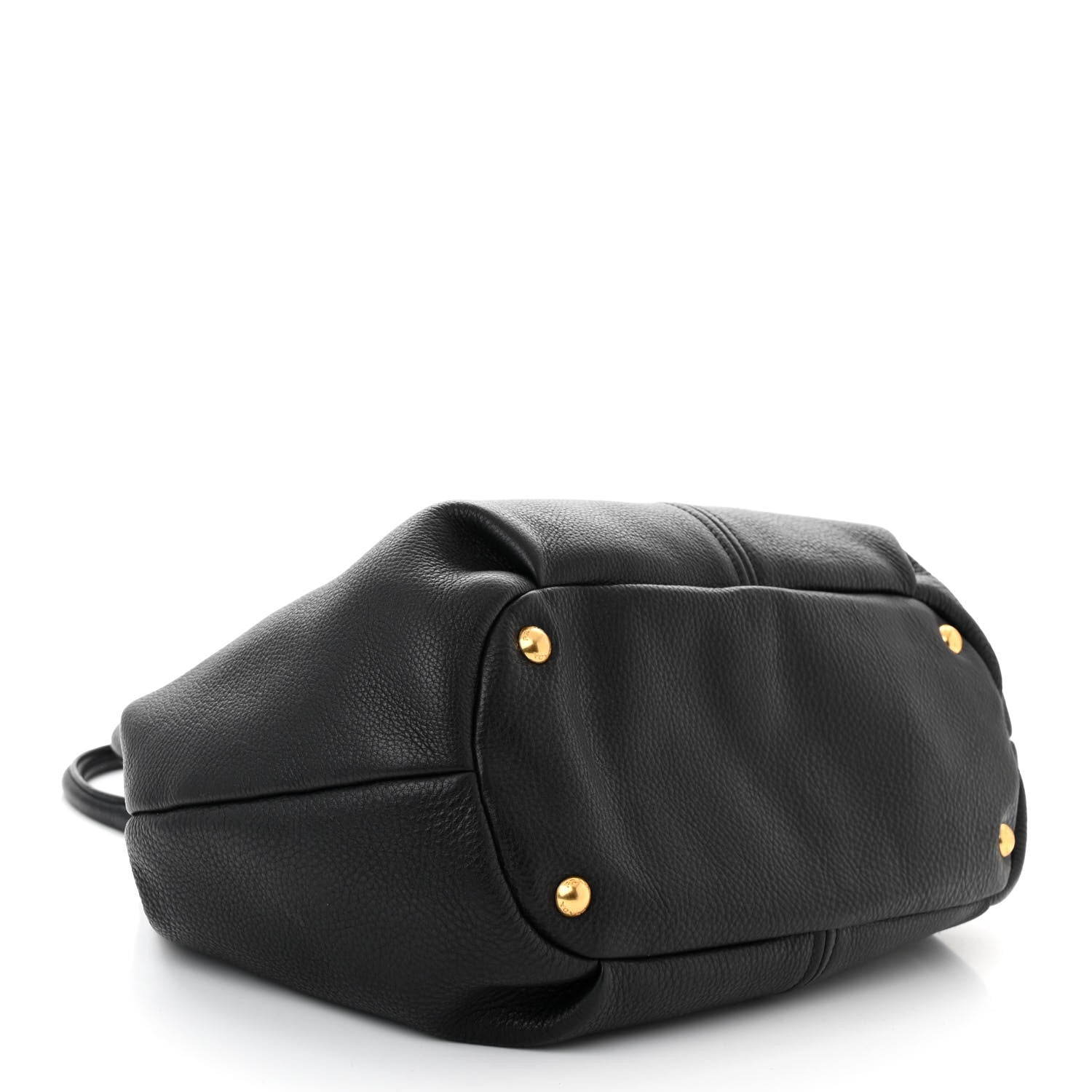 Prada Vitello Daino Tote Daino Tote Black 4 of 10