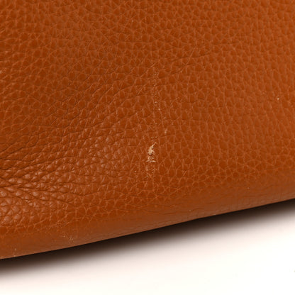 Hermes Taurillon Clemence Bolide 31 Gold 16 of 24