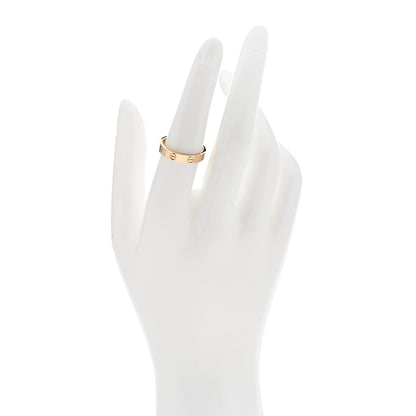 Cartier 18K Yellow Gold 3.5mm LOVE Wedding Band Ring 54 6.75 2 of 5