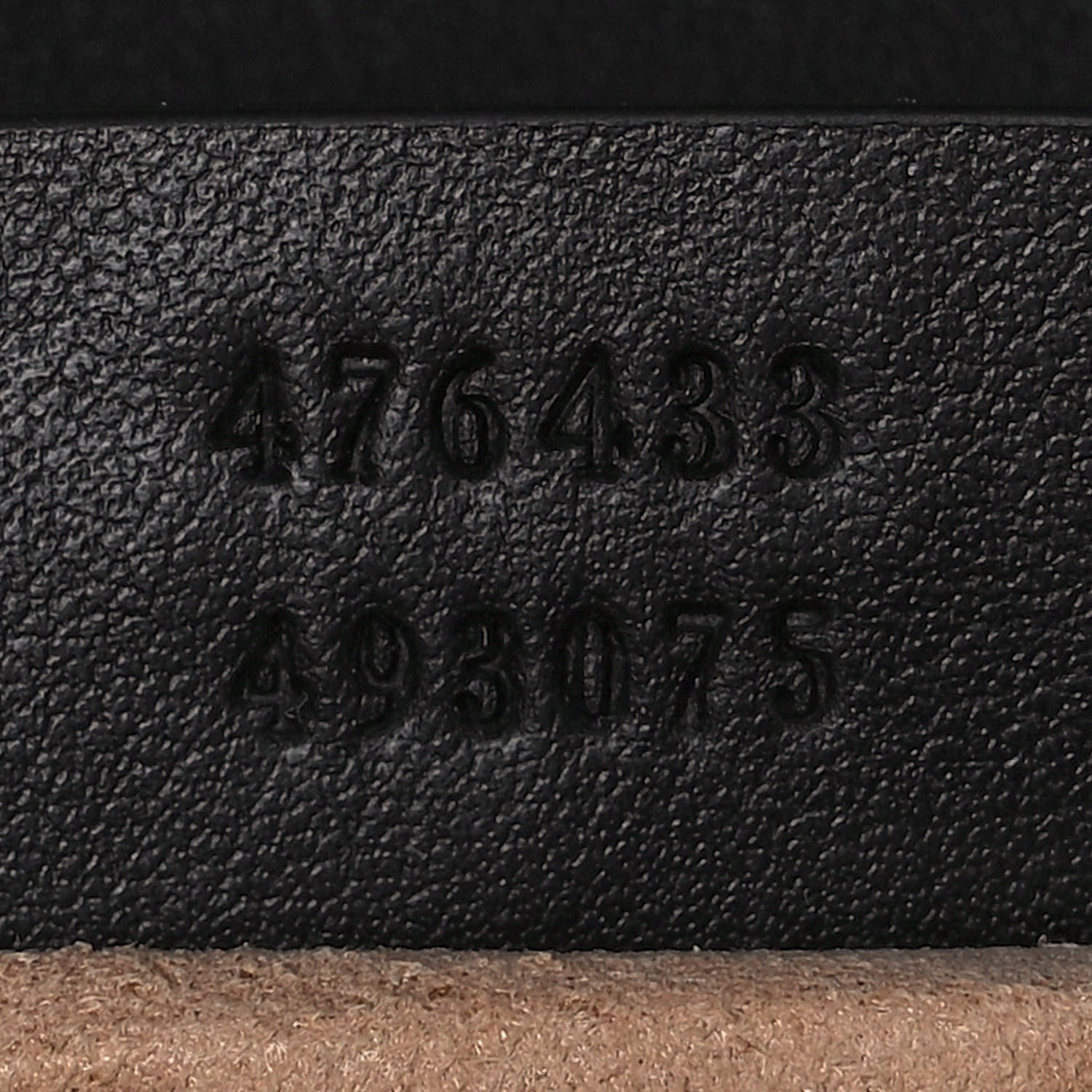 Gucci Calfskin Matelasse Aria Super Mini GG Marmont Shoulder Bag Black 6 of 10
