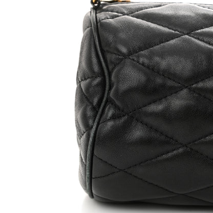 Saint Laurent Lambskin Monogram Small Sade Tube Bag Black 13 of 18