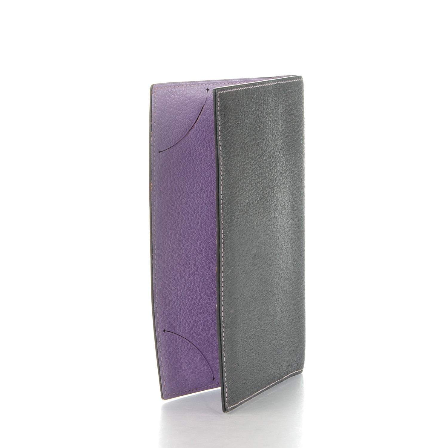 Hermes Chevre Mysore Vision II Agenda Cover Ardoise Lilac 3 of 7