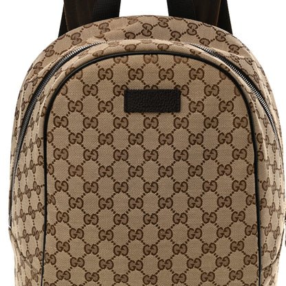 Gucci Monogram Travel Backpack Dark Brown 8 of 12