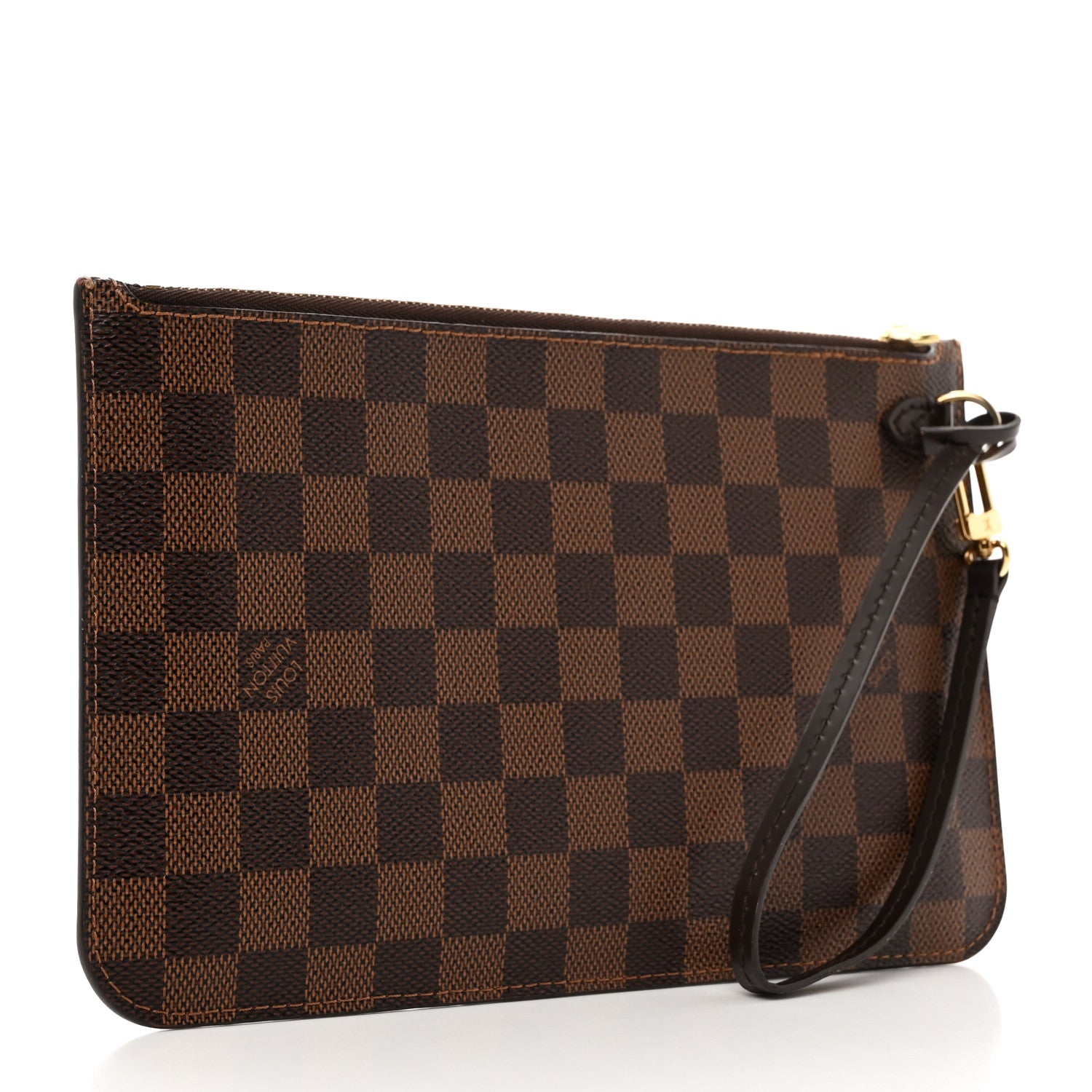 Louis Vuitton Damier Ebene Neverfull MM GM Pochette 3 of 7
