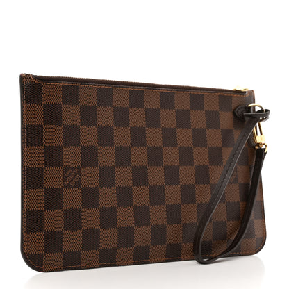 Louis Vuitton Damier Ebene Neverfull MM GM Pochette 3 of 7